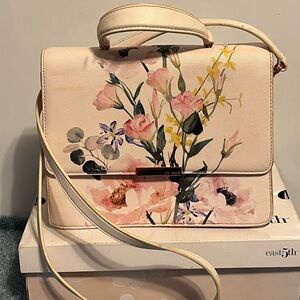 Ted Baker London Pink Floral Crossbody Bag
